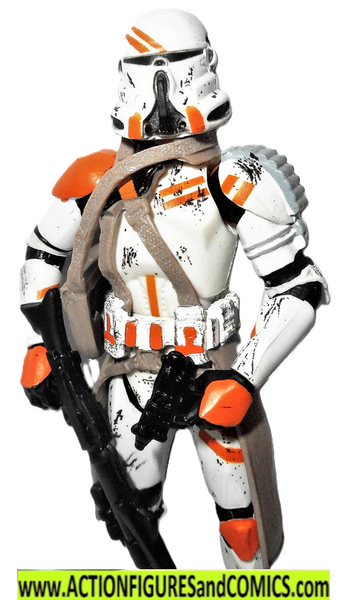 star wars action figures AIRBORNE Clone Trooper 2007