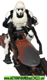 star wars action figures BIKER SCOUT 1997 Speeder Bike