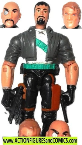 gi joe AGENT FACES 2003 v2 spytroops undercover agent gijoe