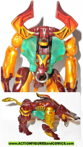 Transformers beast machines LONGHORN BULL 1999 complete