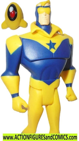 justice league unlimited BOOSTER GOLD yellow skeets dc universe