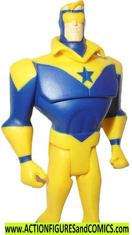 justice league unlimited BOOSTER GOLD yellow dc universe action figures