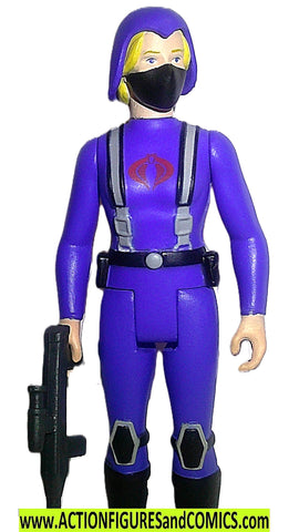 gi joe COBRA TROOPER Female Blond super7 woman soldier