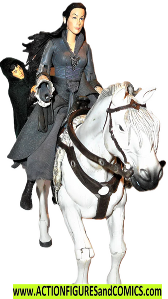 Lord of the Rings ARWEN & ASFALOTH horse steed stallion frodo