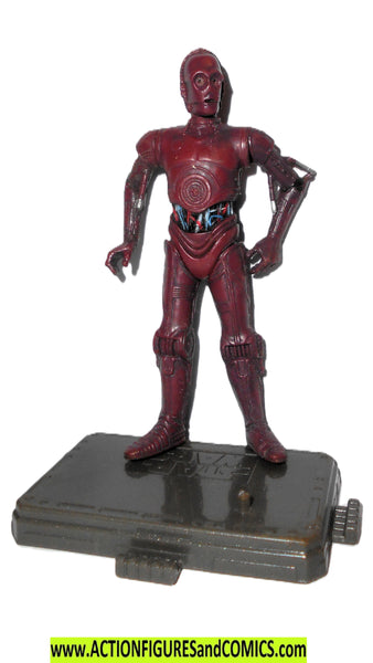 action figures R-3PO 2003 hoth evacuation red c-3po droid