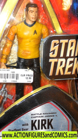 Star Trek CAPTAIN KIRK battle ravaged 2004 art asylum