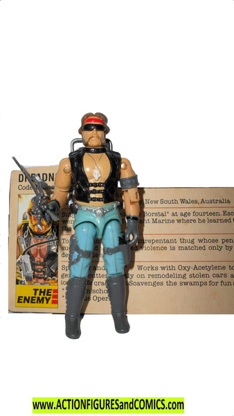 Gi joe TORCH 1985 vintage 100% COMPLETE v1 dreadnok