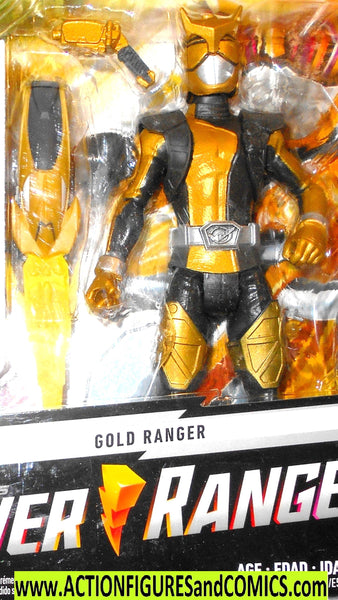 Power Rangers GOLD RANGER 6 inch 2019 beast morphers moc