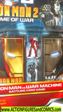 marvel universe IRON MAN 2 vs Warmachine card game 2010 movie
