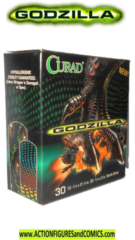 Godzilla 1998 CURAD bandaids Empty Box moc mip