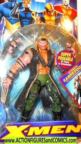 marvel legends SABRETOOTH ULTIMATE x-men classics toy biz moc