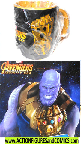 Marvel INFINITY GUANTLET MUG thanos cup moc mib