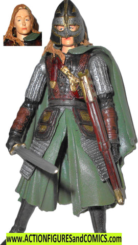 Lord of the Rings EOWYN in armor toy biz complete hobbit 99p