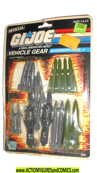 THE COLLECTORS　ALL MOD GEAR 1986-2006 gi joe VEHICLE GEAR 1986 Accessory Pack #1 g i moc 001