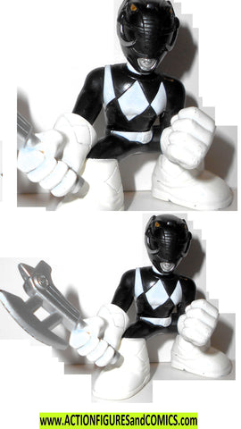 Power Rangers BLACK RANGER 2 inch Mighty Morphin PVC bandai