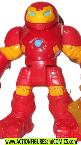 Marvel Super Hero Adventures Hulkbuster Iron Man squad