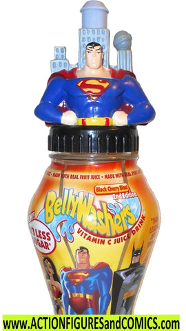 Justice League unlimited SUPERMAN Bellywashers bottle
