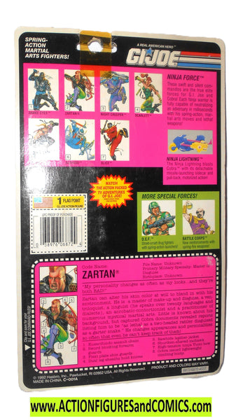 Gi joe ZARTAN 1993 v2 ninja force vintage complete moc