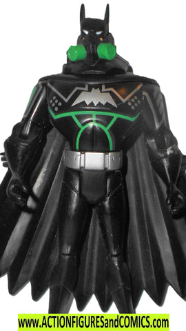 justice league unlimited BATMAN w gasmask green black silver