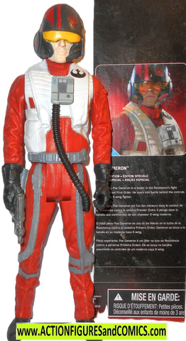 star wars action figures POE DAMERON 2015 basic titan hero