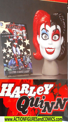 Dc direct Batman HARLEY QUINN BOOK & MASK moc mib