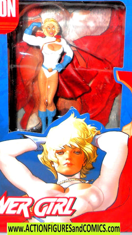 DC Eaglemoss Powergirl 2016 Resin figure superman moc mib