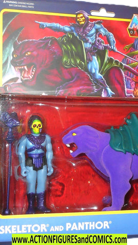 Masters of the Universe PANTHOR SKELETOR he-man mib moc