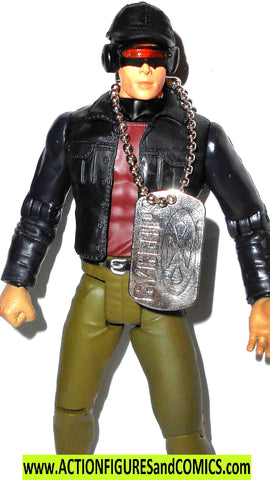 marvel legends CYCLOPS Civilian 2000 Toy biz X-Men movie
