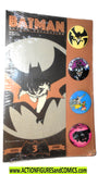Batman 1989 BUTTON Collection 3 50th anniversary mip moc