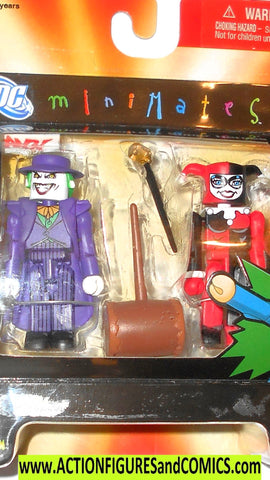 minimates JOKER HARLEY QUINN batman dc universe MOC