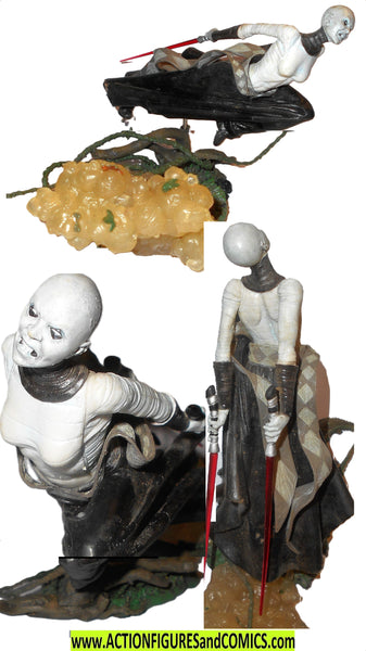 star wars action figures Unleashed ASAJJ VENTRESS complete kenner
