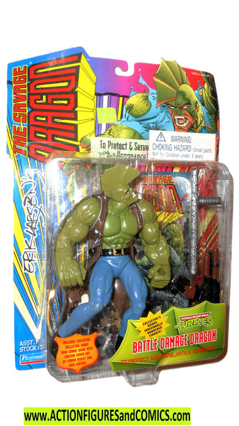 Savage Dragon battle damaged 1995 playmates image moc
