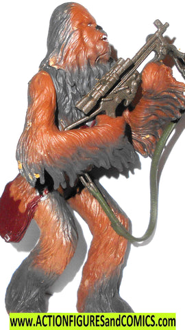 star wars action figures CHEWBACCA death star escape potj