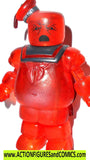 minimates Ghostbusters STAY PUFT Red Exploding marshmellow 2010
