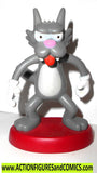 Simpsons ITCHY & SCRATCHY 2001 series 4 cat mouse wos fig