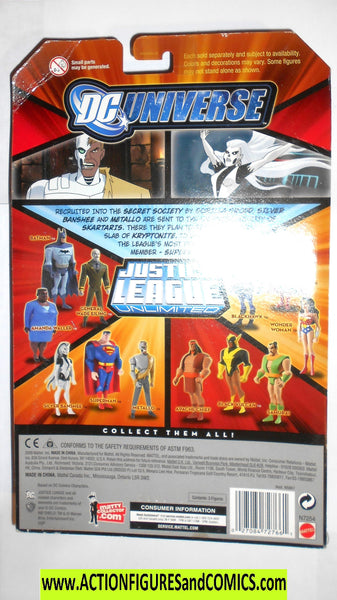 justice league unlimited SILVER BANSHEE METALLO Superman moc