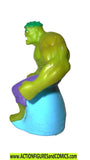 Marvel Universe HULK 1993 candy topper pvc figurine green