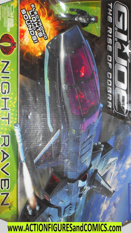Gi joe Cobra NIGHT RAVEN 2009 Rise of Cobra movie mib moc