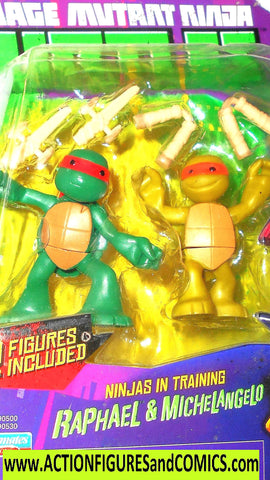teenage mutant ninja turtles RAPH & MIKEY training moc