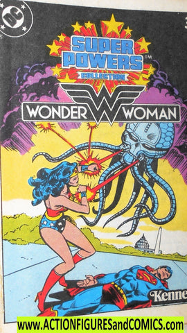 Super powers WONDER WOMAN 1983 mini comic dc 1984
