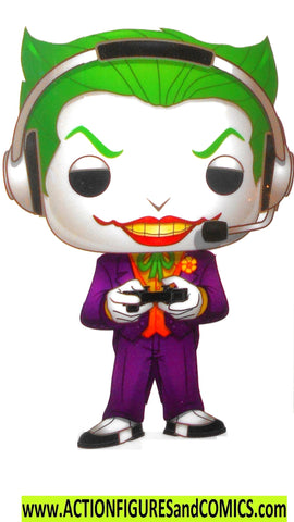 Funko Pop dc universe JOKER Gamer STICKER 2019