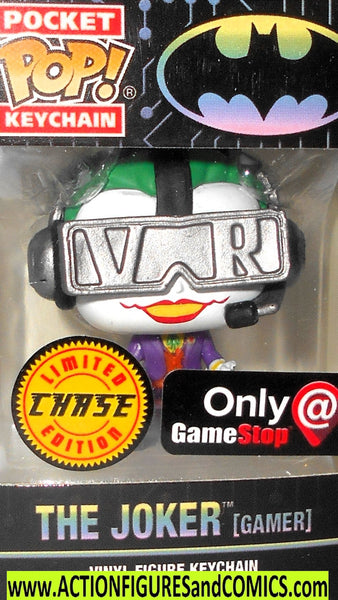 Funko Pop dc universe JOKER Gamer keychain moc mib
