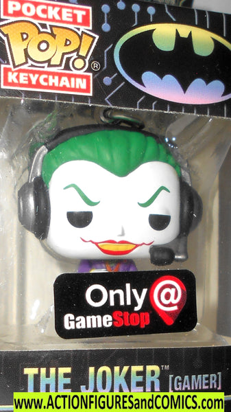 Funko Pop dc universe JOKER Gamer keychain 2 moc mib