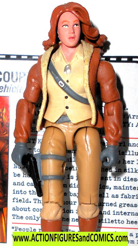 gi joe COVERGIRL agent courtney krieger v1 2005 2006 dtc  gijoe g i