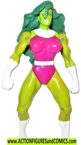 Hulk Toy biz SHE-HULK 7 inch 1996 marvel universe toybiz
