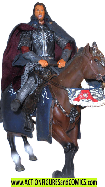 Lord of the Rings STRIDER & BREGO horse steed stallion toybiz