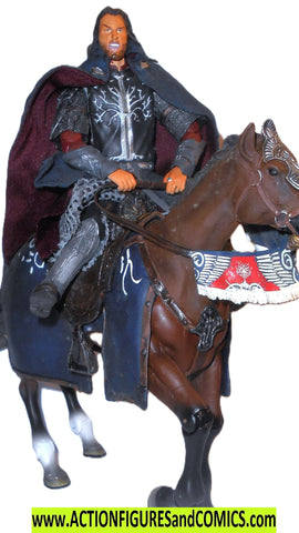 Lord of the Rings STRIDER & BREGO horse steed stallion toybiz