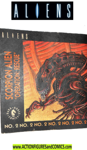 Aliens vs Predator kenner SCORPION 1992 mini comic