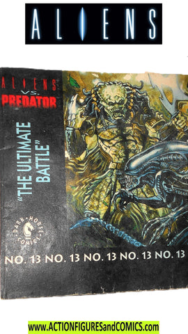 Aliens vs Predator kenner ULTIMATE BATTLE 1994 mini comic