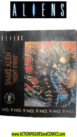 Aliens vs Predator kenner SNAKE ALIEN 1993 mini comic